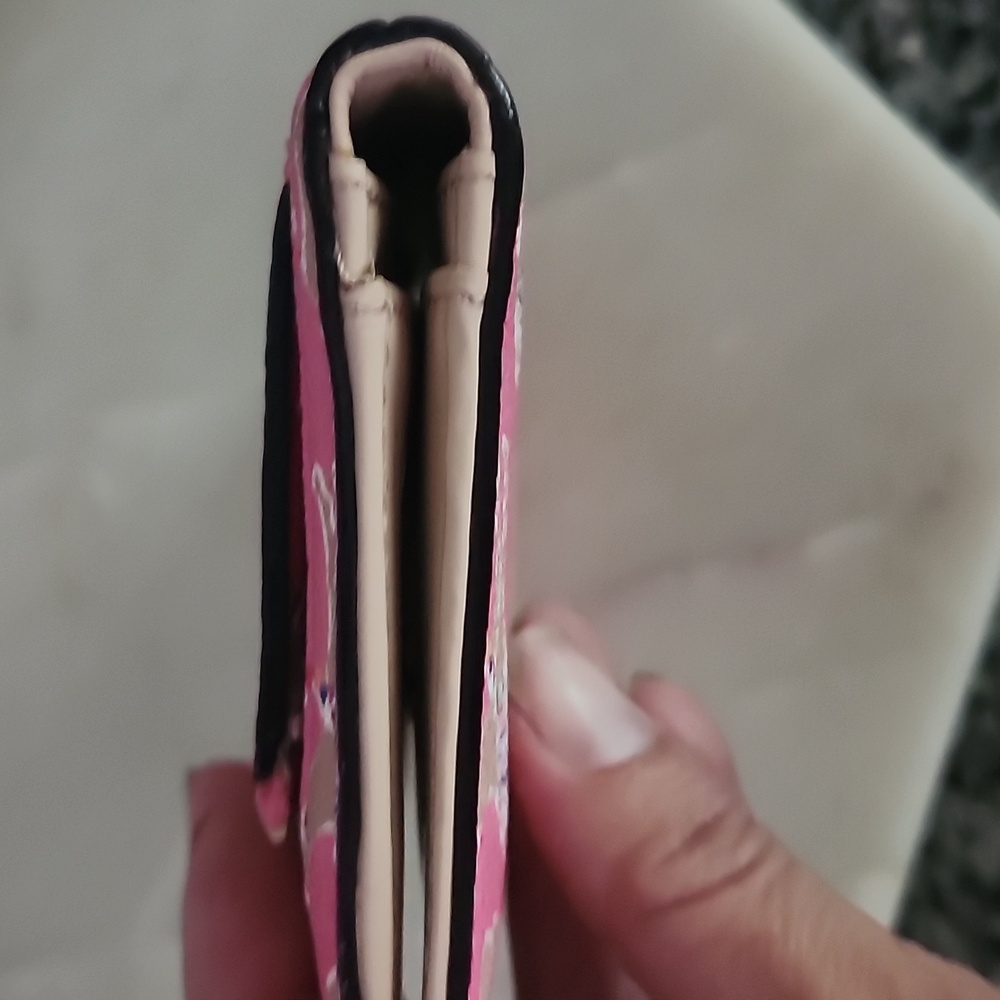 Kate Spade New York Spice Things Up Pink Multi Camel Wallet - Picture 13 of 15